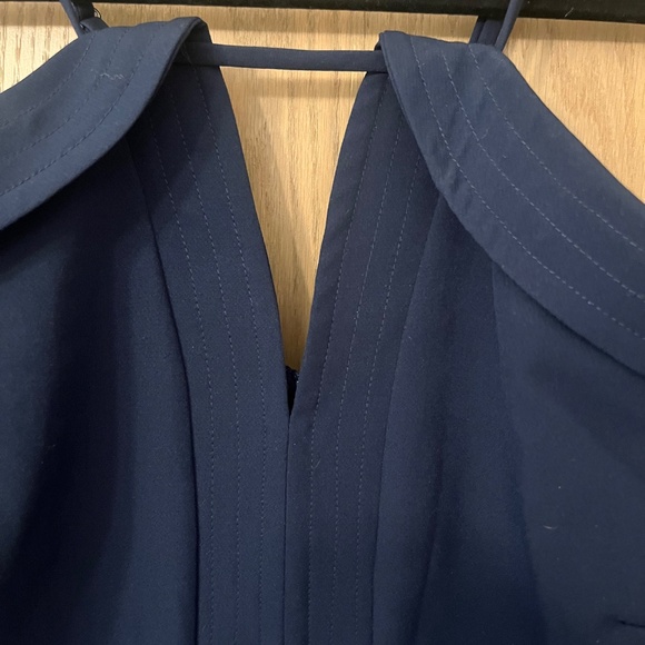 NWT Anthropologie Blue Jumpsuit Chic and Versatile - Picture 7 of 12